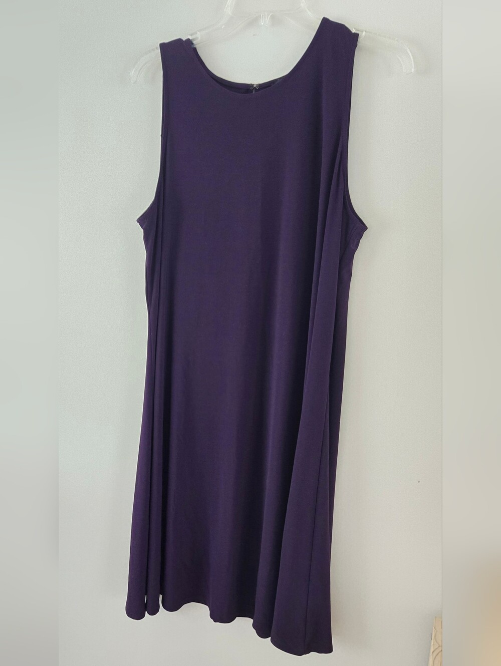 Anne Klein Sleeveless A-line Purple Dress Size 14